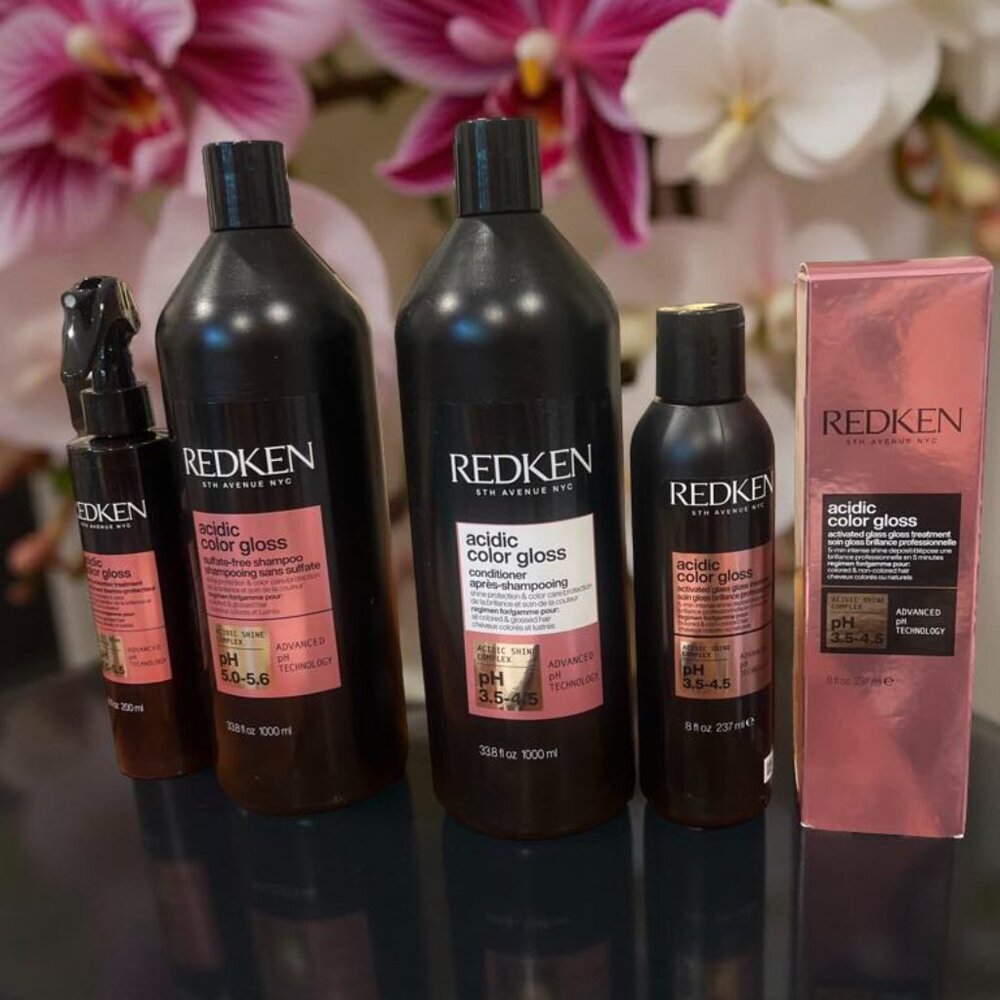 Redken Acidic Color Gloss Shampoo Conditioner Activated Glass Treatment …
